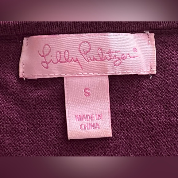 Lilly Pulitzer Womens Top Sweater Blouse Size Small - Picture 3 of 6